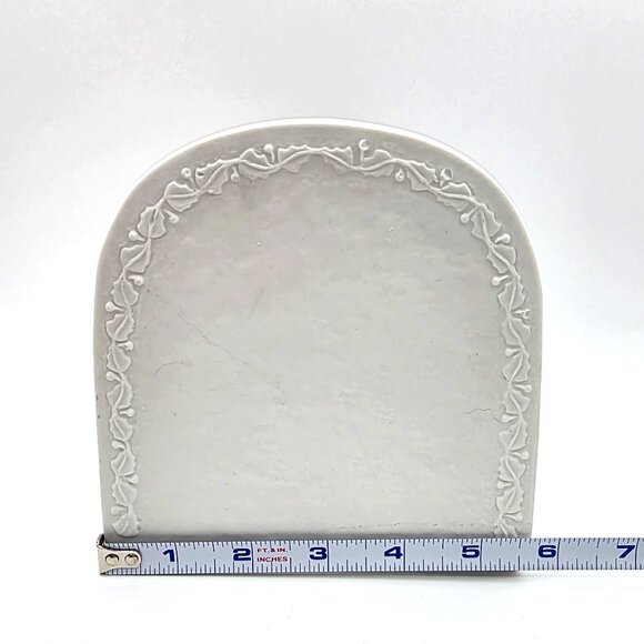 Vintage Hallmark HMK CDS Porcelain Religious Christian Angel Bible Book Holder - Picture 9 of 10